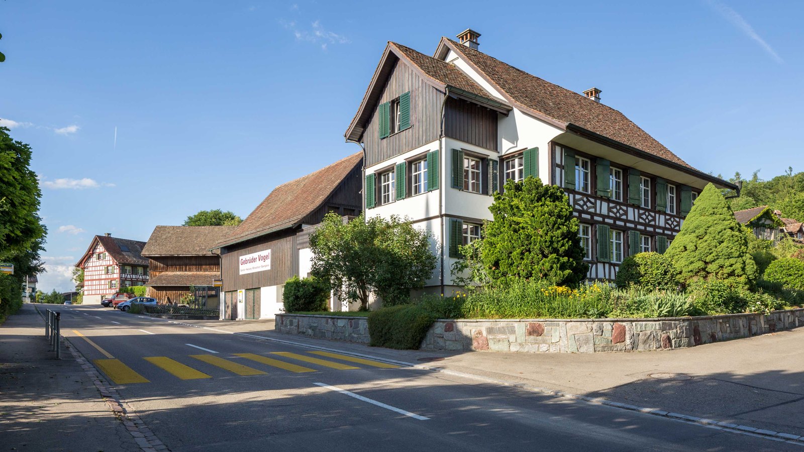 Gebrüder Vogel an der Hauptstrasse in Ottoberg